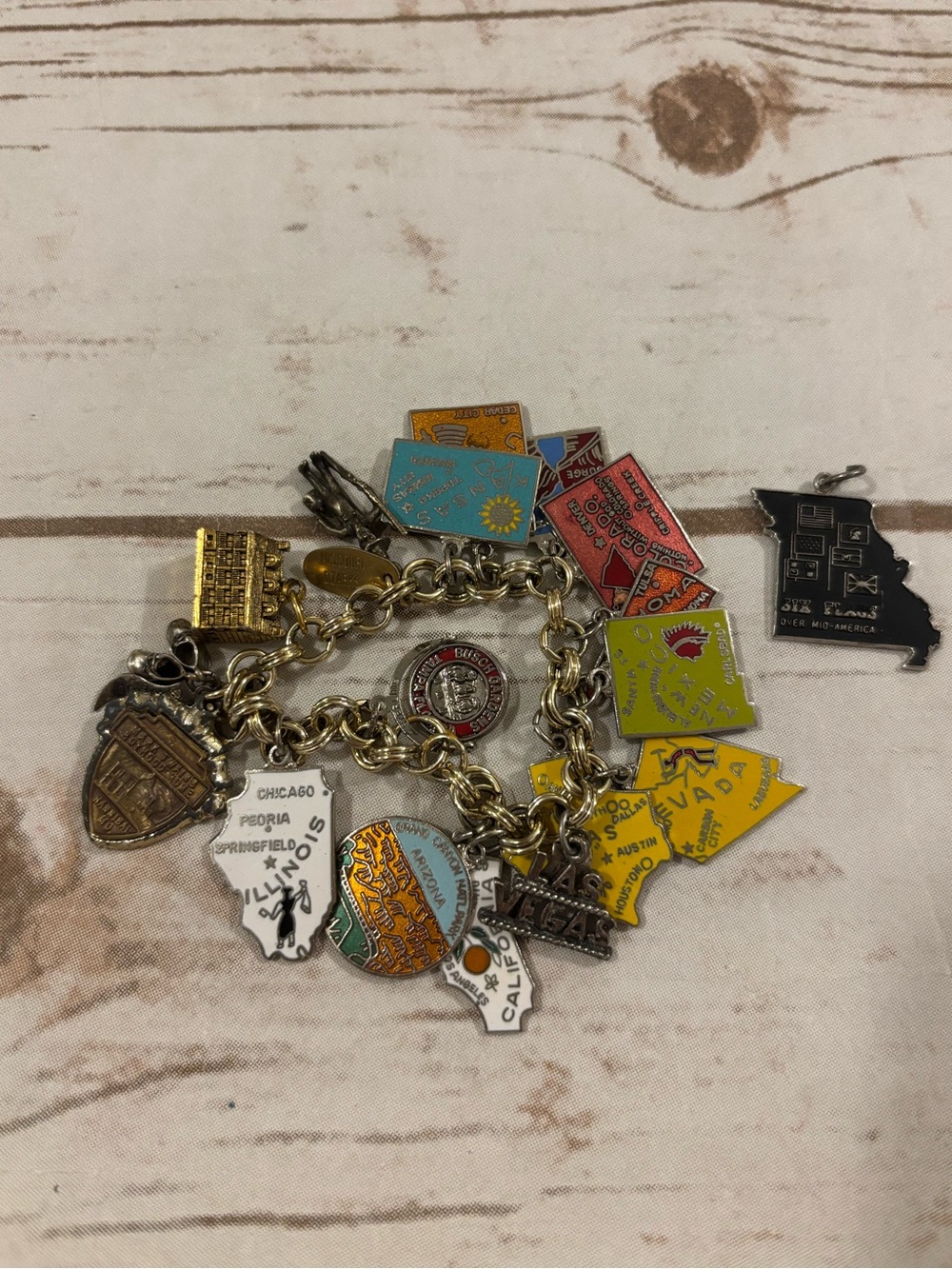 Vintage State Charms